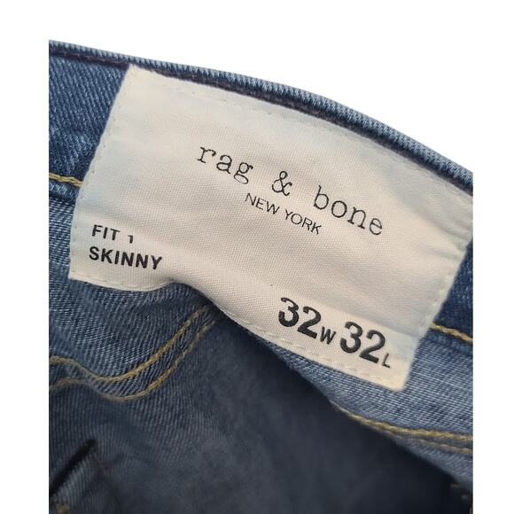 RAG & BONE Fit 1 Skinny Fit Jean in Wilson - Picture 6 of 6